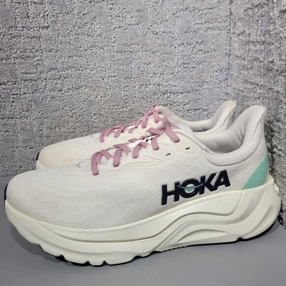 Shoes - Hoka One One Arahi 8 Wide Women's Size US 8D Rose Cream Athletic Sneakers.